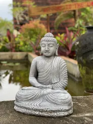 Arian - Sitzender Buddha, Meditation, 45 cm H | Steinguss 